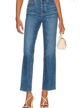GRLFRND Cassidy mid-rise straight Women’s Jeans